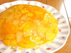 フルーツゼリー をつくったよ！
