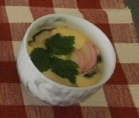 フライパンで茶碗蒸し