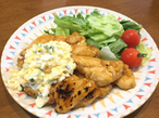 残りカレーでタンドリーチキン をつくったよ！