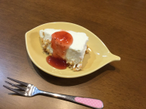 ホワイトケーキ（チーズ風味） をつくったよ！