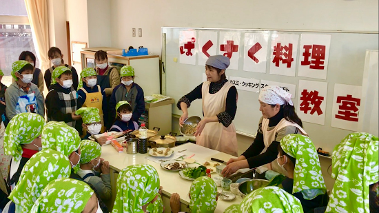 第６４回ぱくすく料理教室