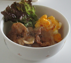 豚肉のごまだれ丼 をつくったよ！
