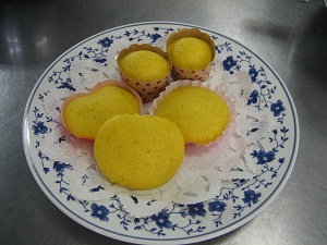 かぼちゃ蒸しケーキ