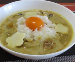 作り置きカレーのお手軽クッパ