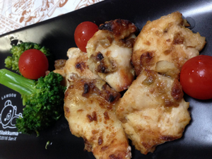 残りカレーでタンドリーチキン